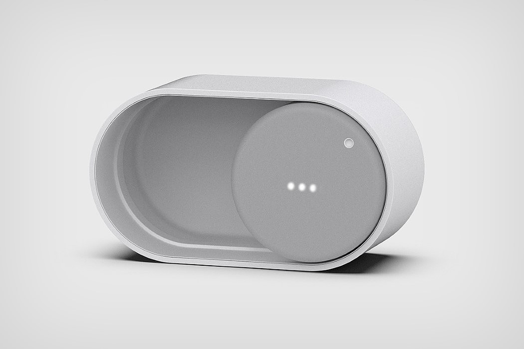 white，wireless speaker ，ONOFF，