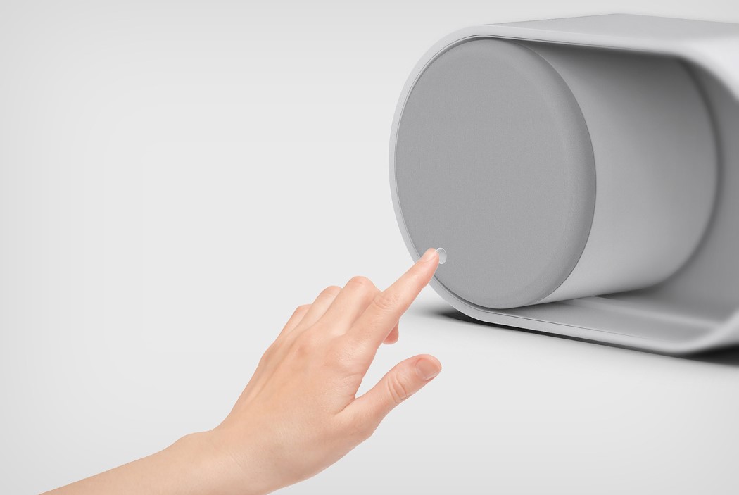 white，wireless speaker ，ONOFF，