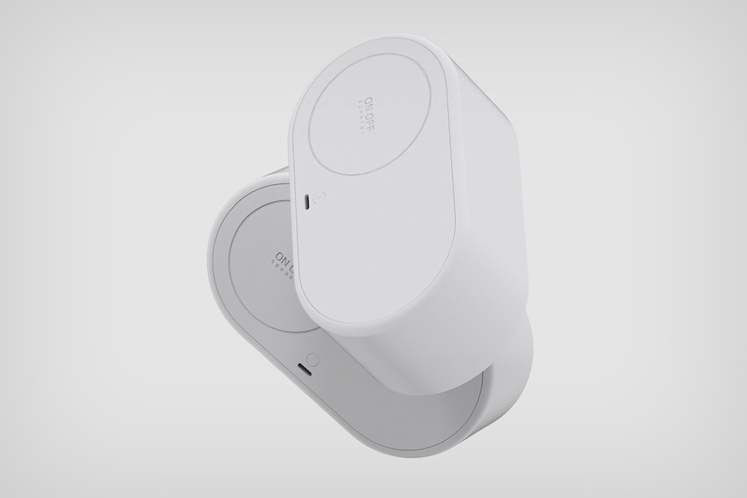 white，wireless speaker ，ONOFF，