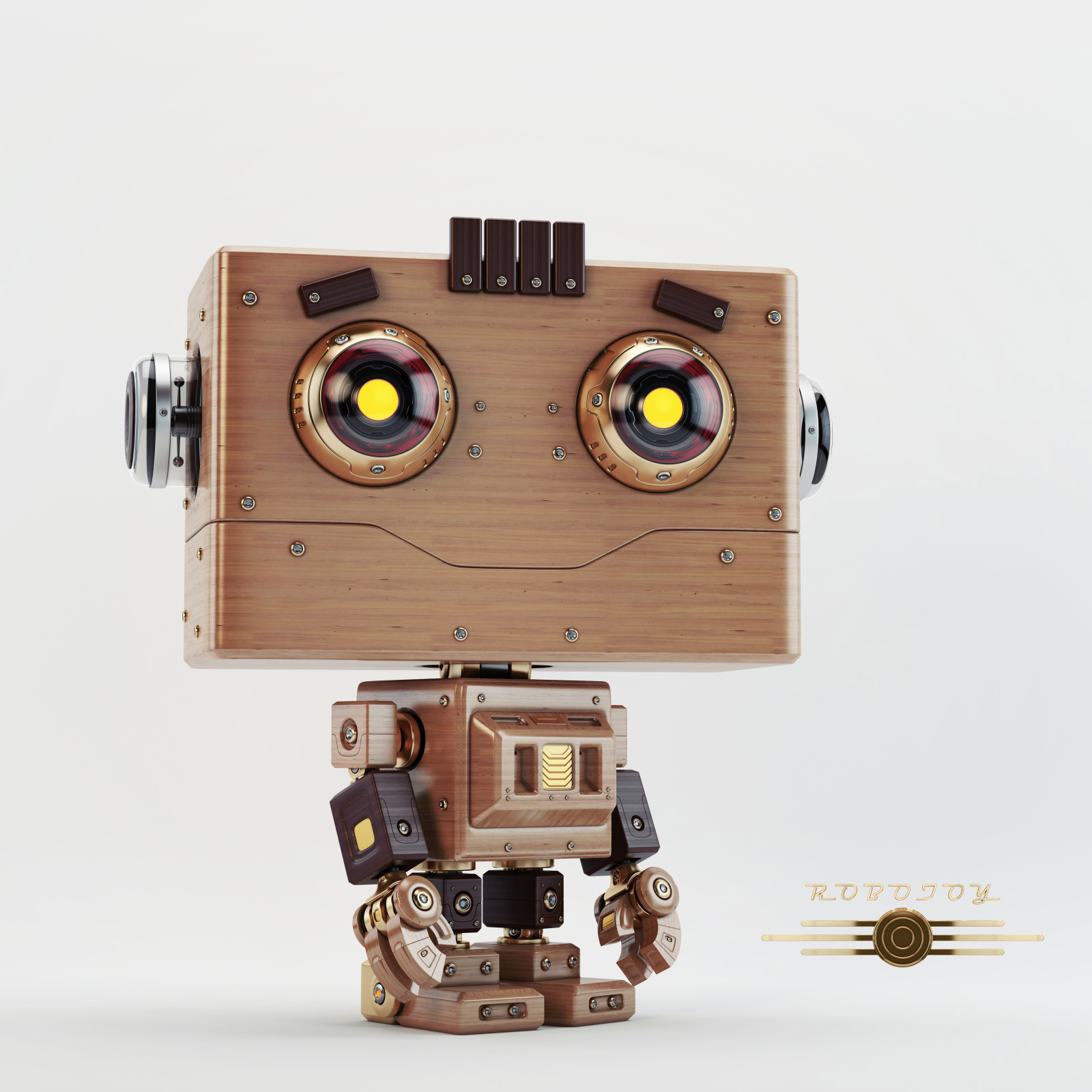 Render，Retro robot toys，robot，