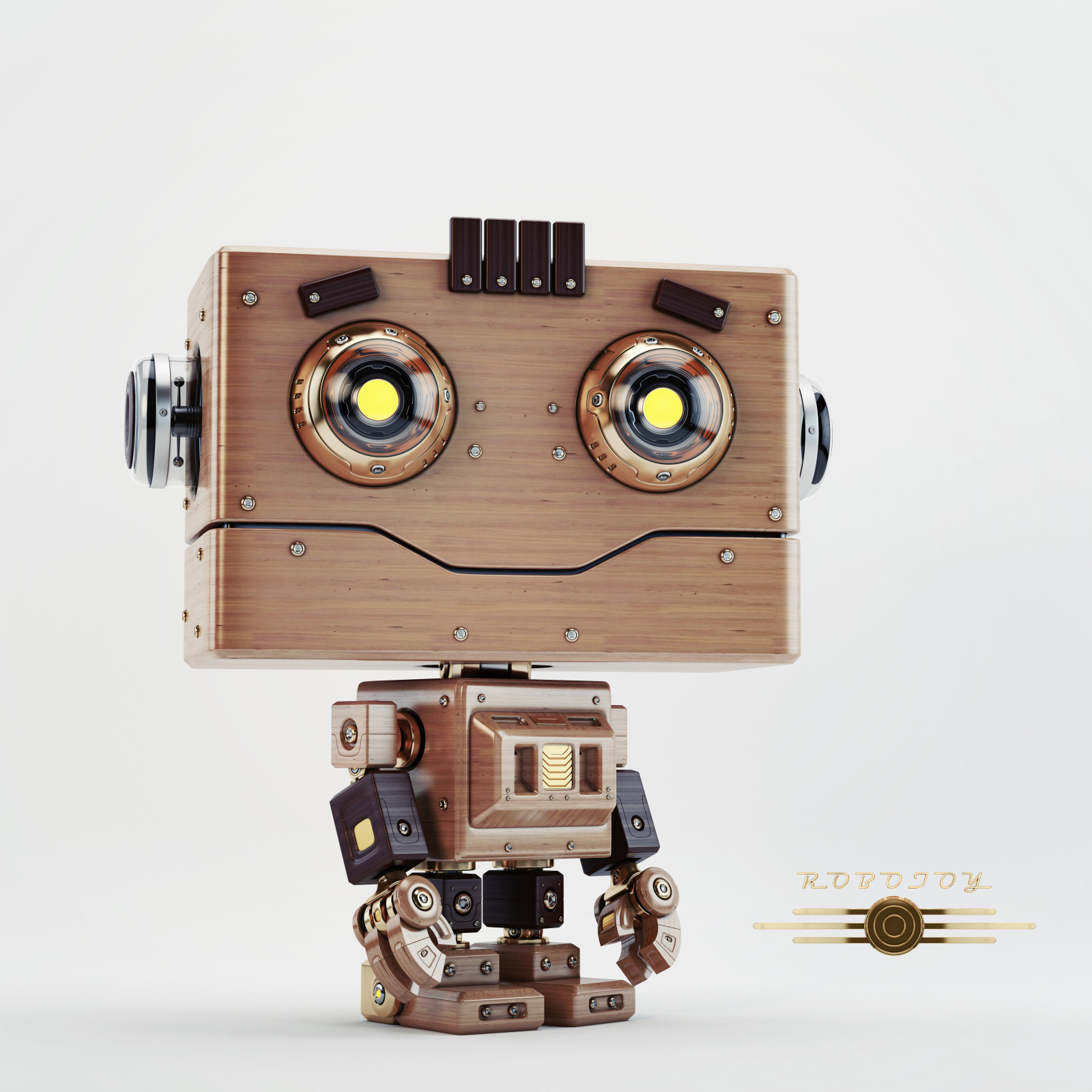 Render，Retro robot toys，robot，