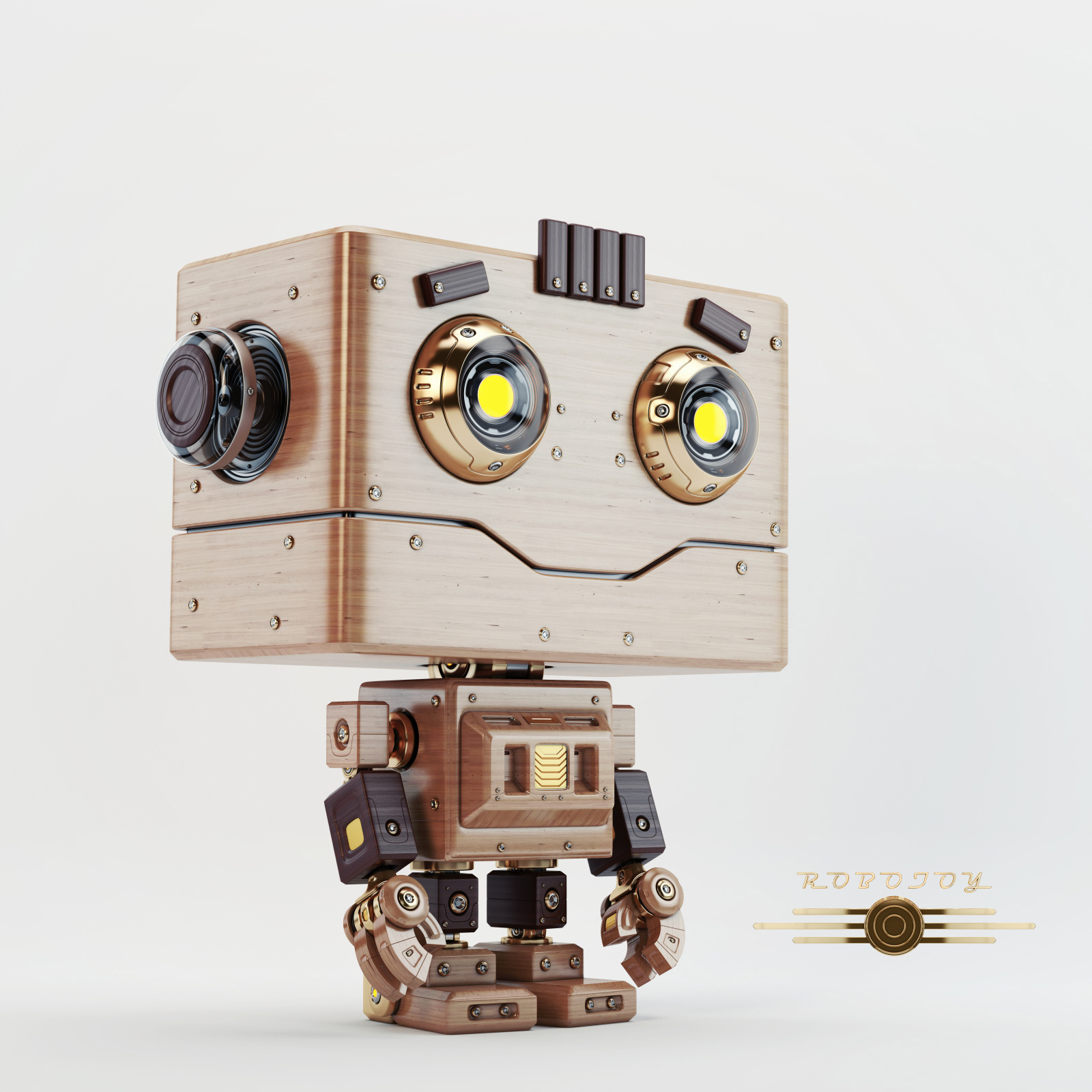 Render，Retro robot toys，robot，