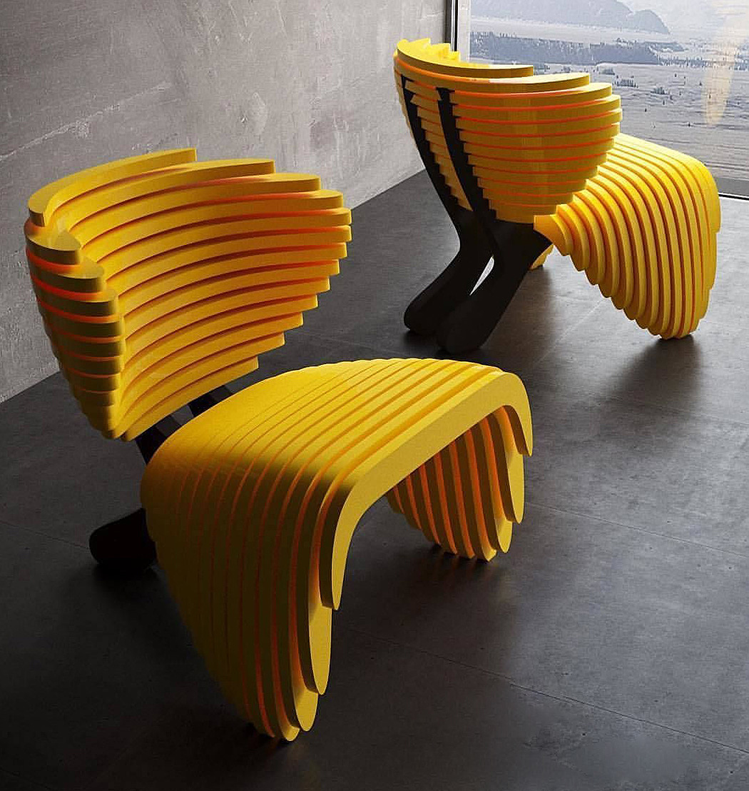 modelling，Design，chair，