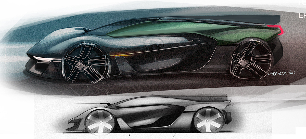 Automatic design，Hand drawn，Render，delicate，beautiful，