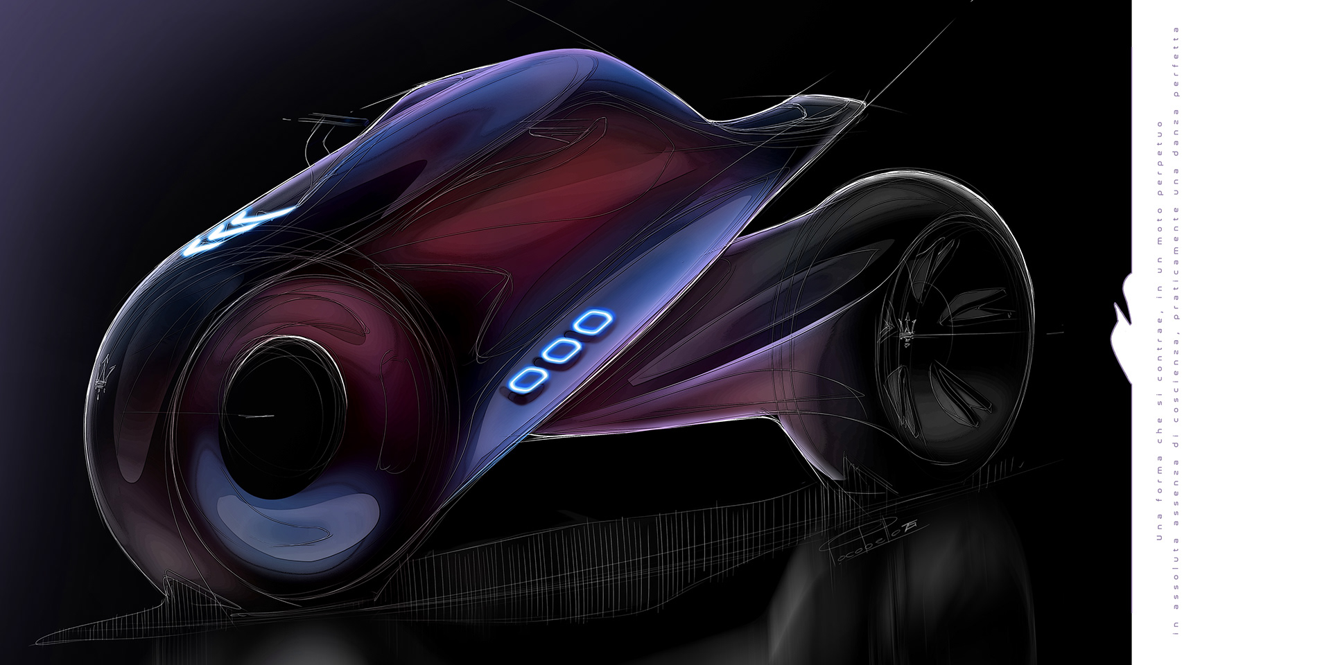 draft，Typesetting，Automobile design，Hand drawn，motorcycle，