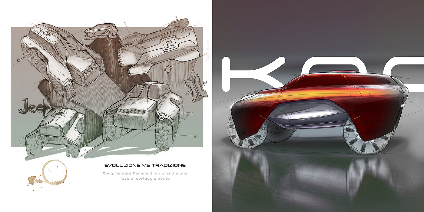 draft，Typesetting，Automobile design，Hand drawn，motorcycle，