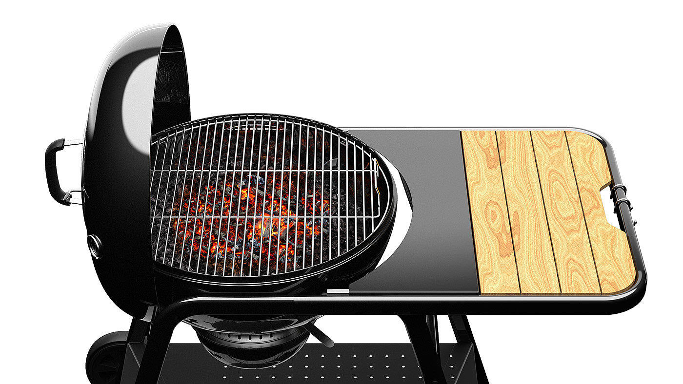 outdoors，household，Barbecue rack，