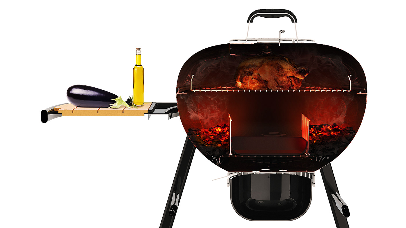 outdoors，household，Barbecue rack，