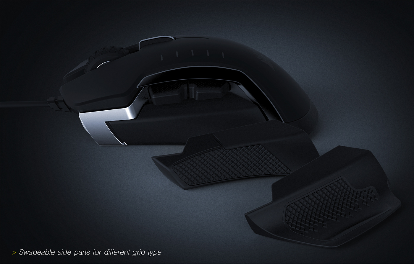 Competitive games，Rat，photoelectricity，Ergonomic design，