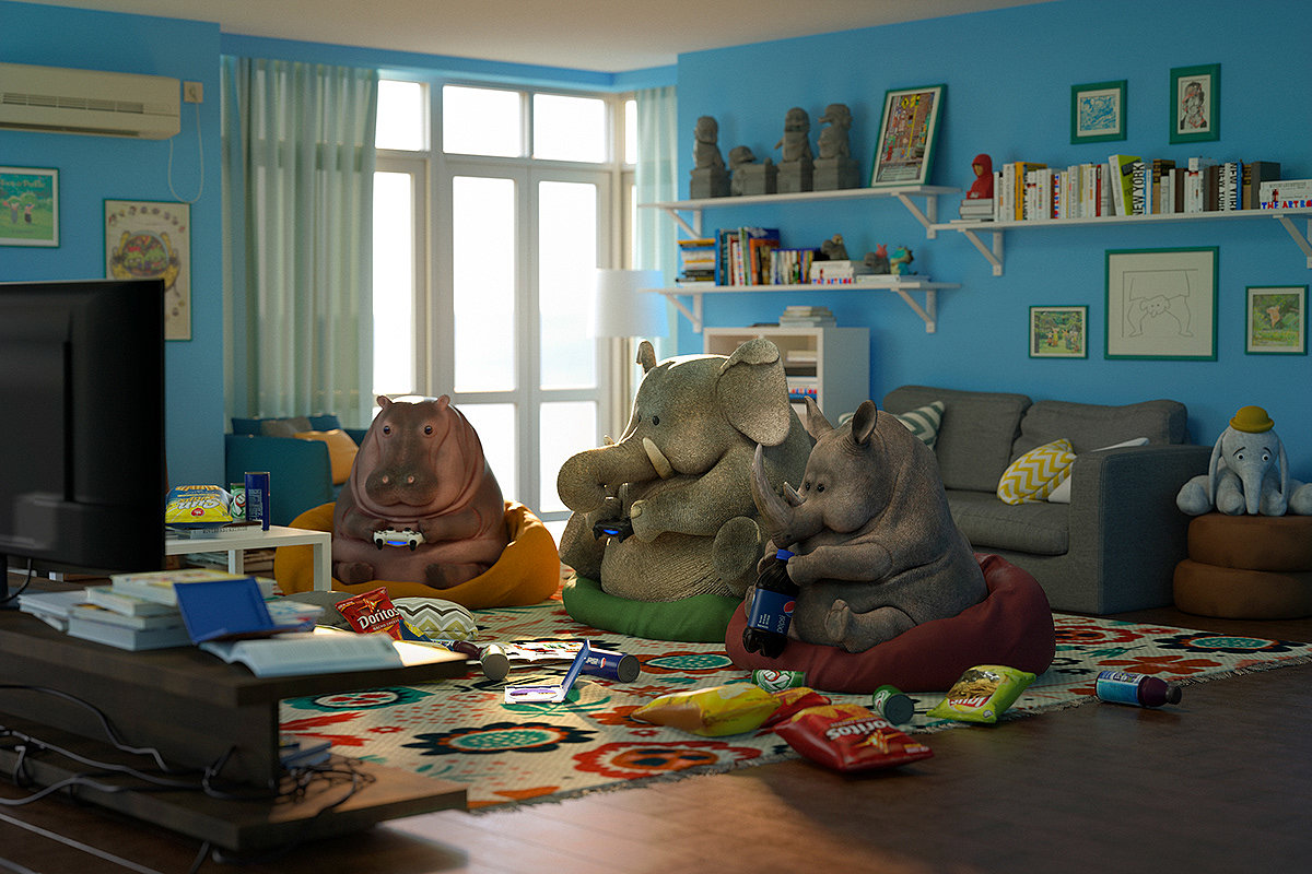Art guidance，illustration，Toy design，Lazy sofa，