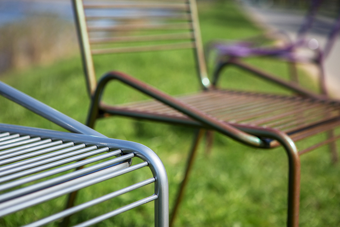 chair，Metal，frame，outdoor，industrial design，product design，