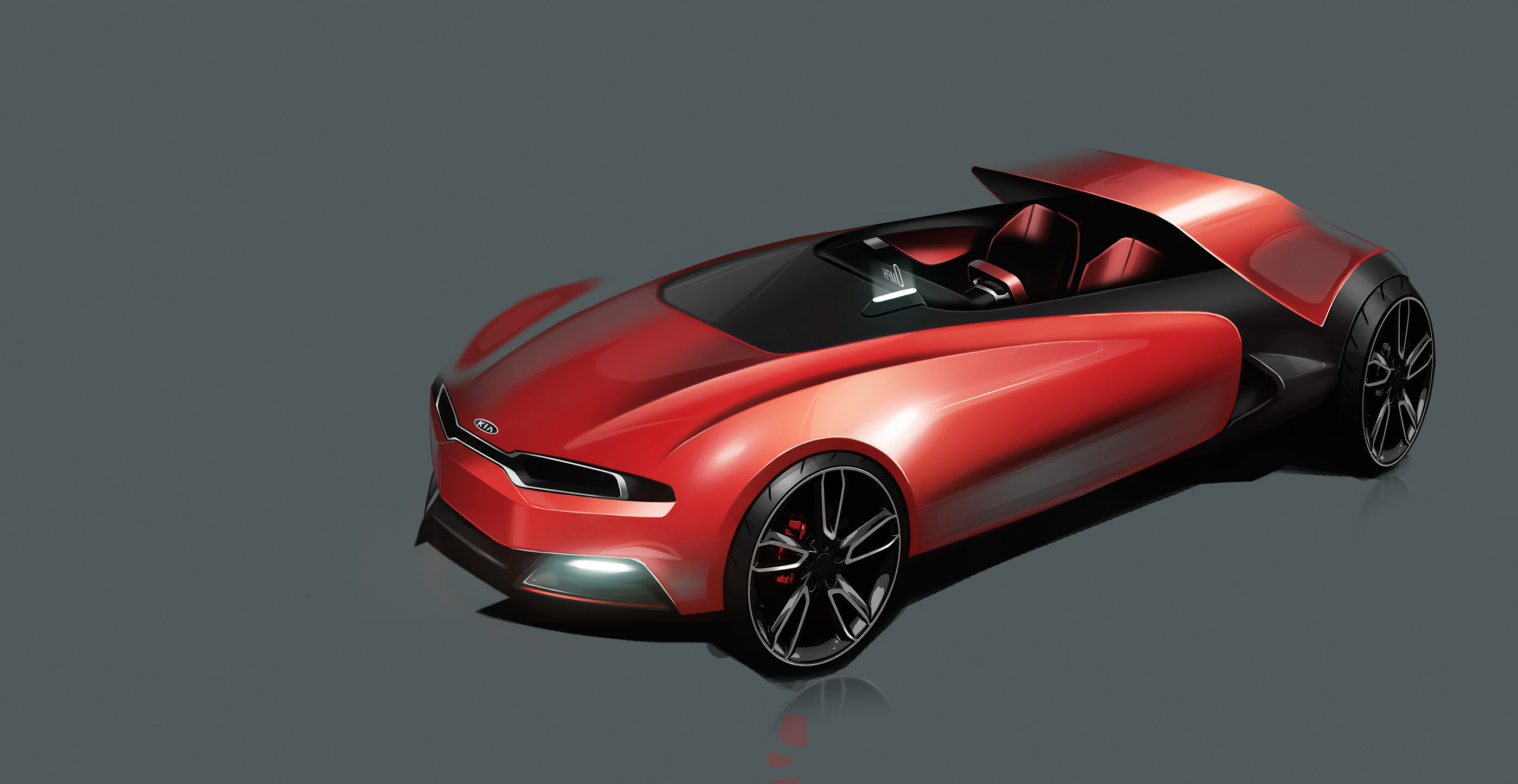 Hand drawn，Design draft，automobile，