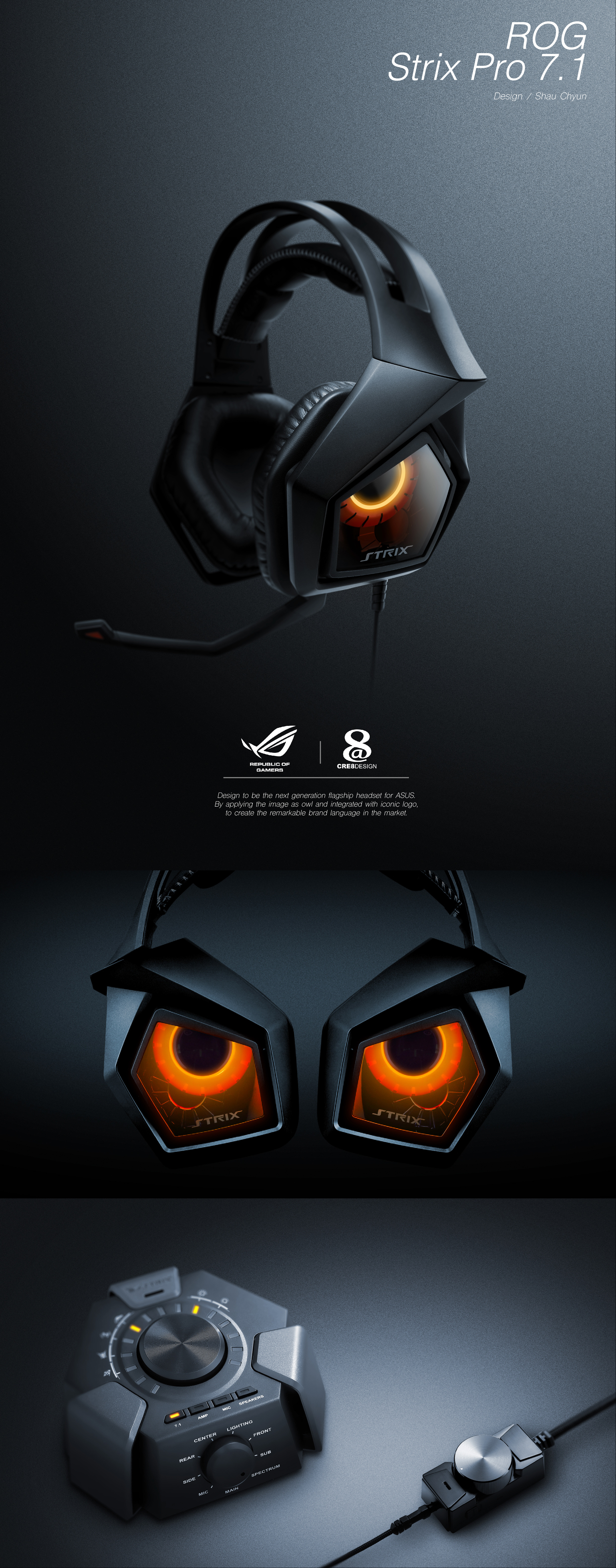 headset，flagship，ASUS，