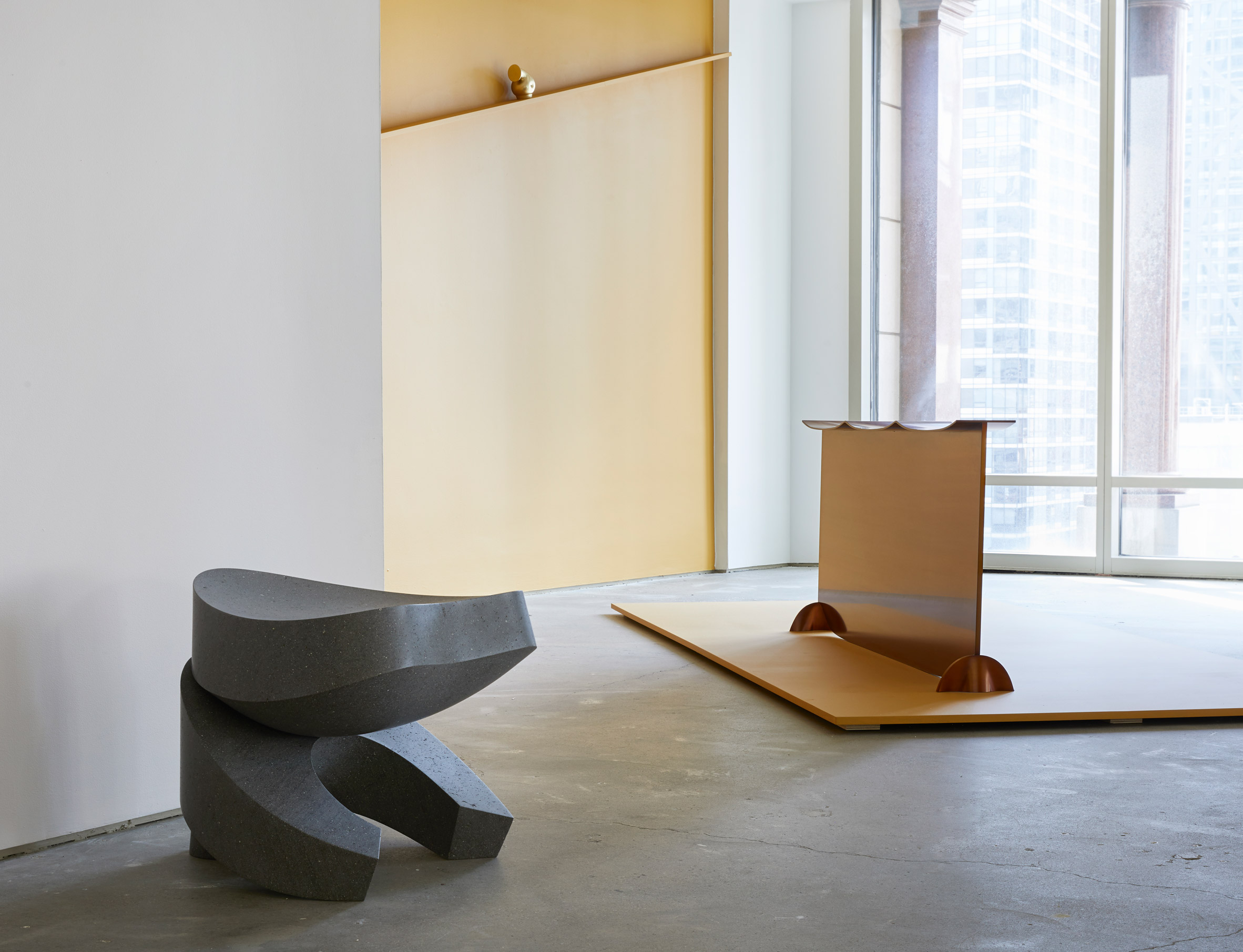 Aldo Barker，Sculpture，New York，