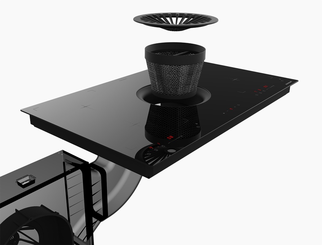 Smoke lampblack machine，product design，Design Award，