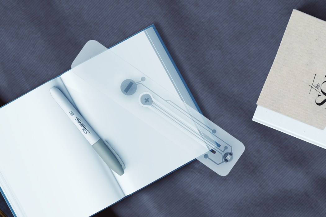 bookmark，Reading lamp，thin，