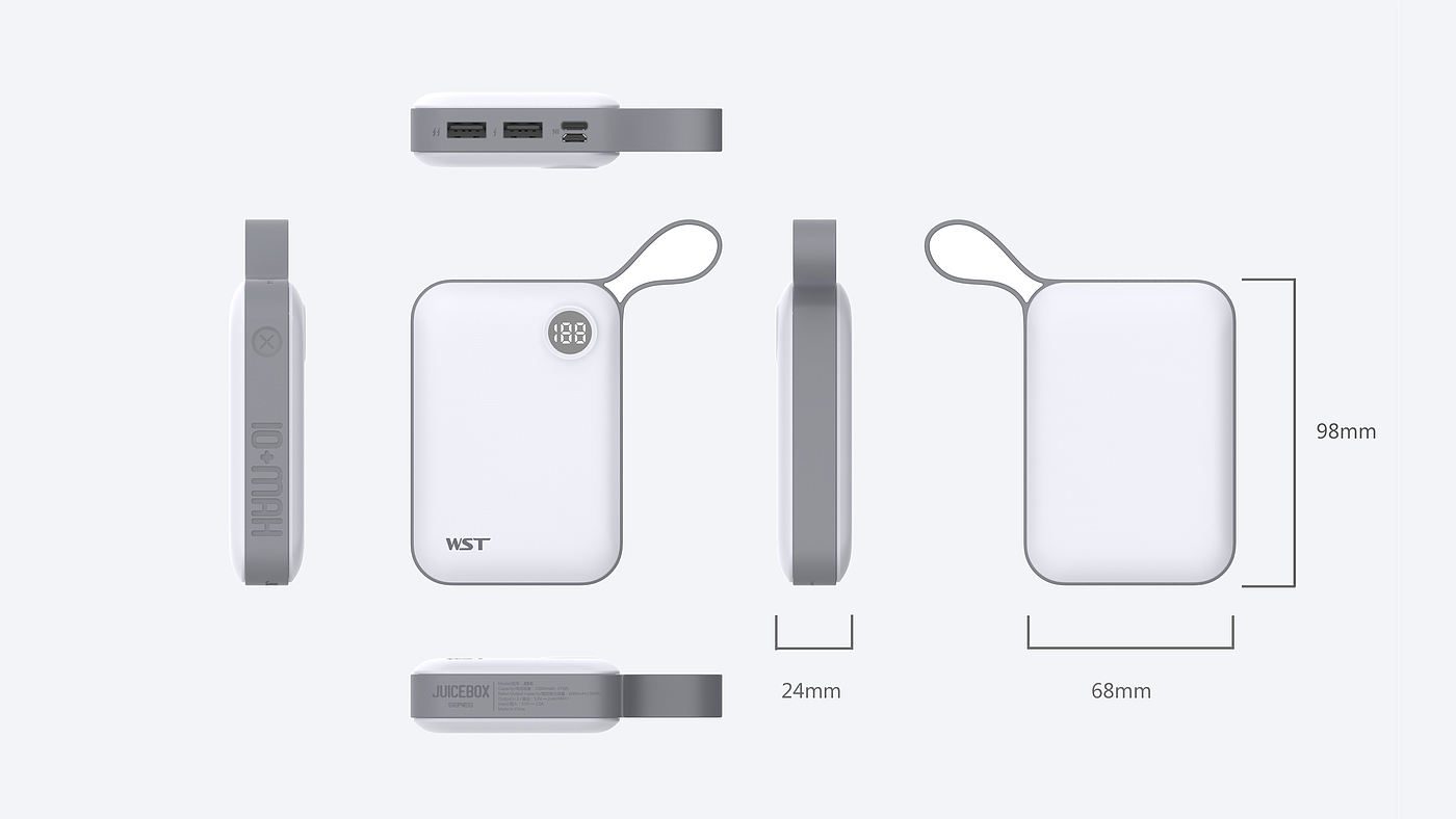 Portable with mobile power supply，