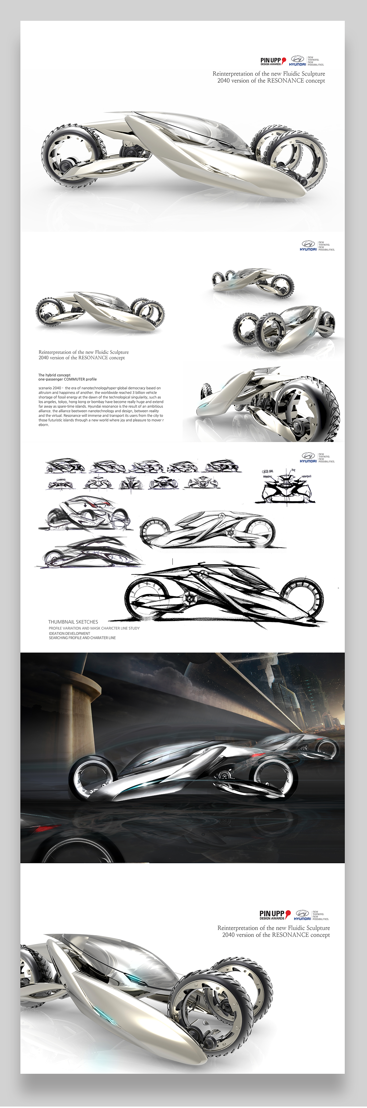 Round，Concept Car，modern，Future car，