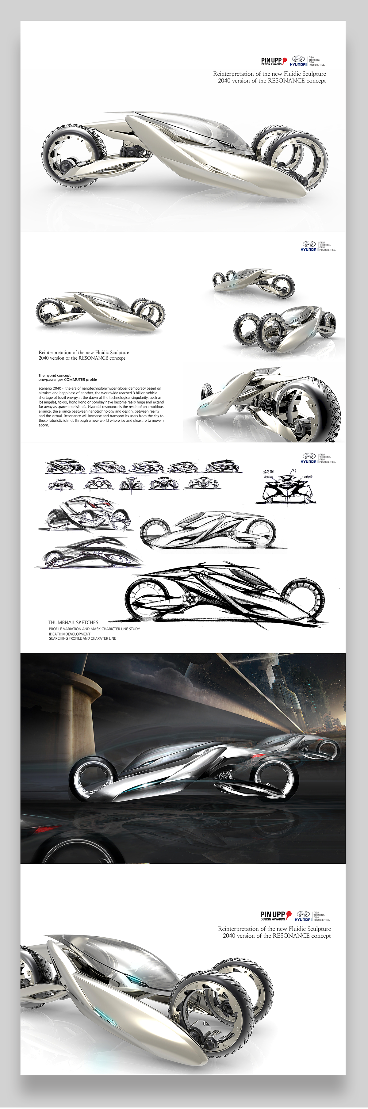 Round，Concept Car，modern，Future car，