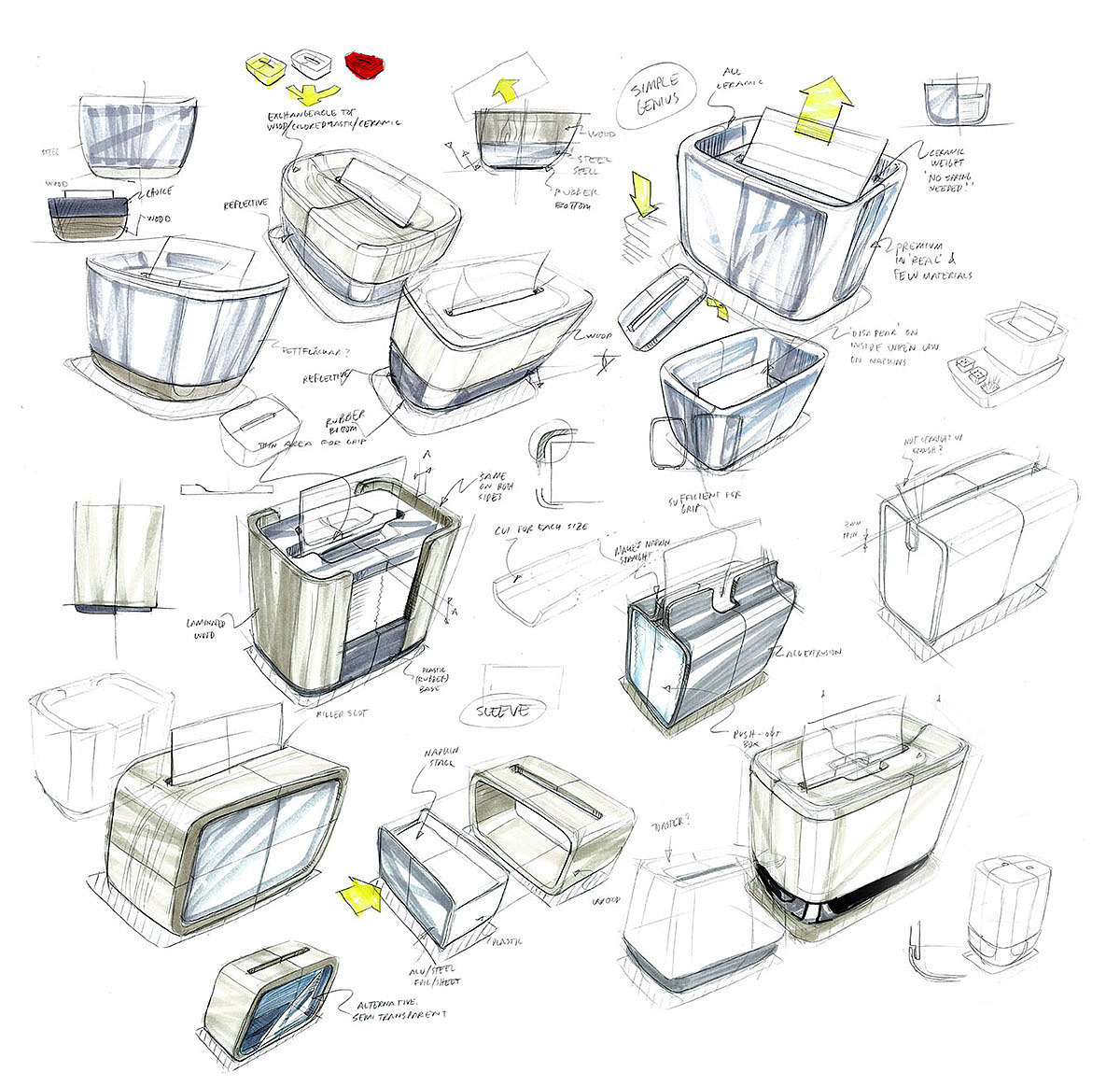 Tissue storage，Sundries storage，Desktop storage，Tissue box，Paper towel smoking，