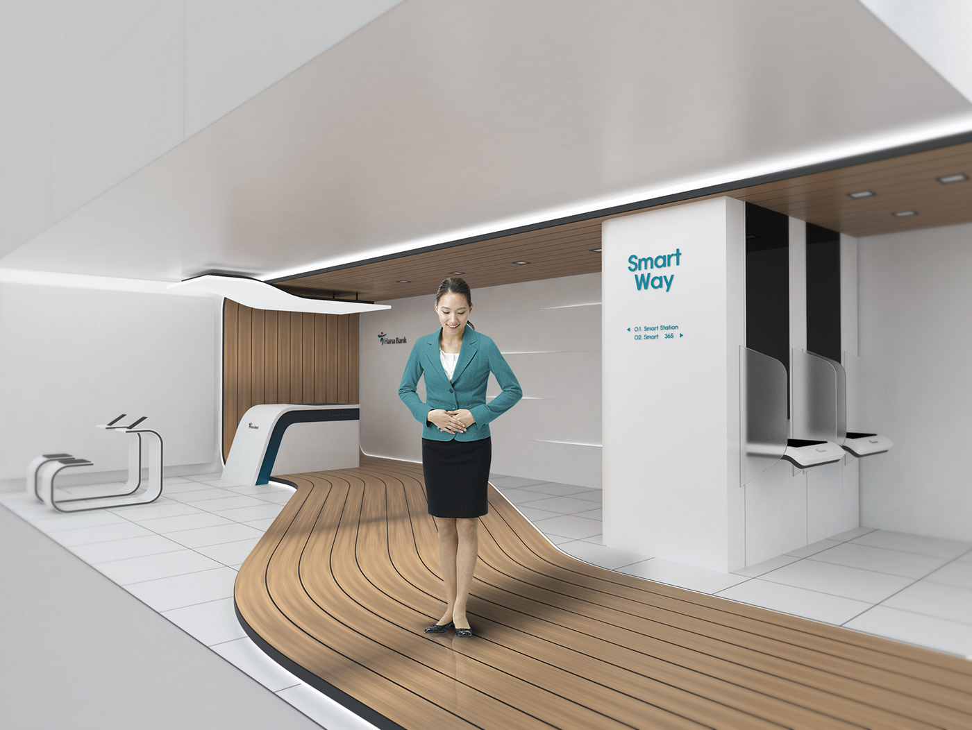 future，concept，intelligence，bank，