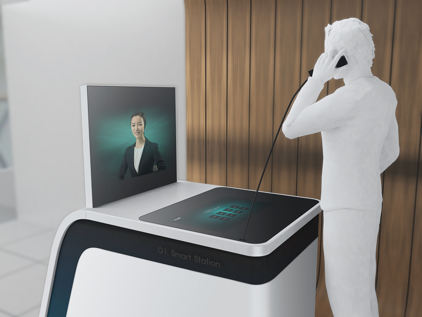 future，concept，intelligence，bank，