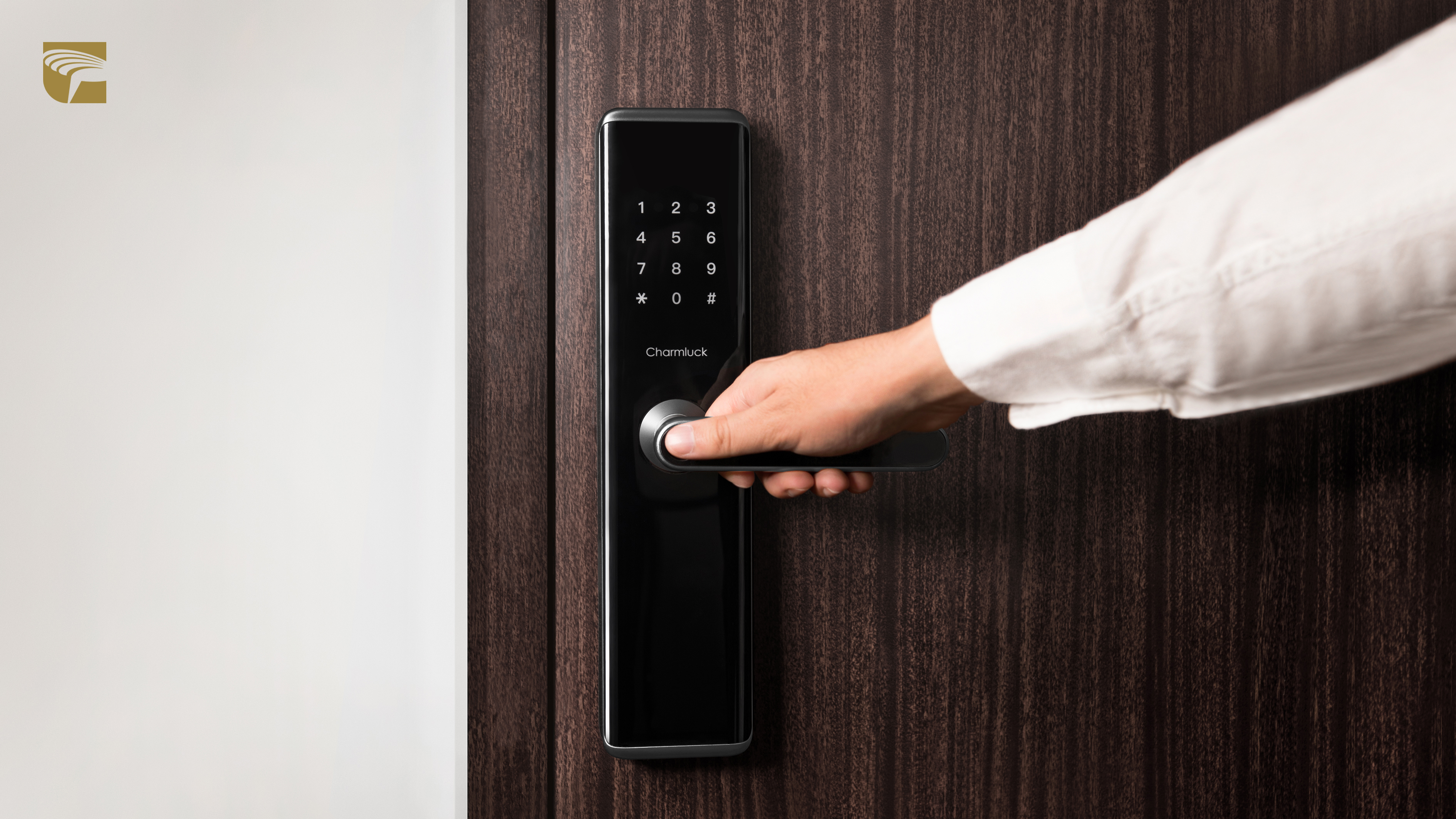 Smart door lock, smart home，