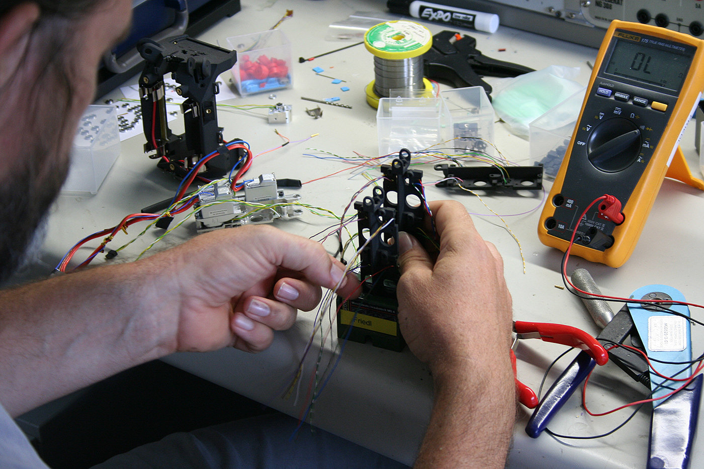 3D printing，Arm，Mechanics，blue，Tilo W üsthoff，