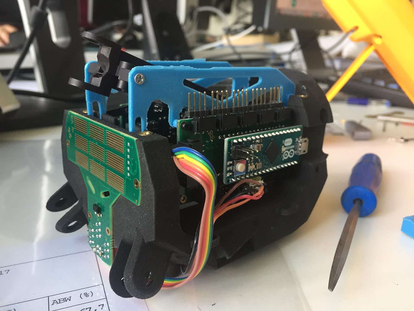 3D printing，Arm，Mechanics，blue，Tilo W üsthoff，