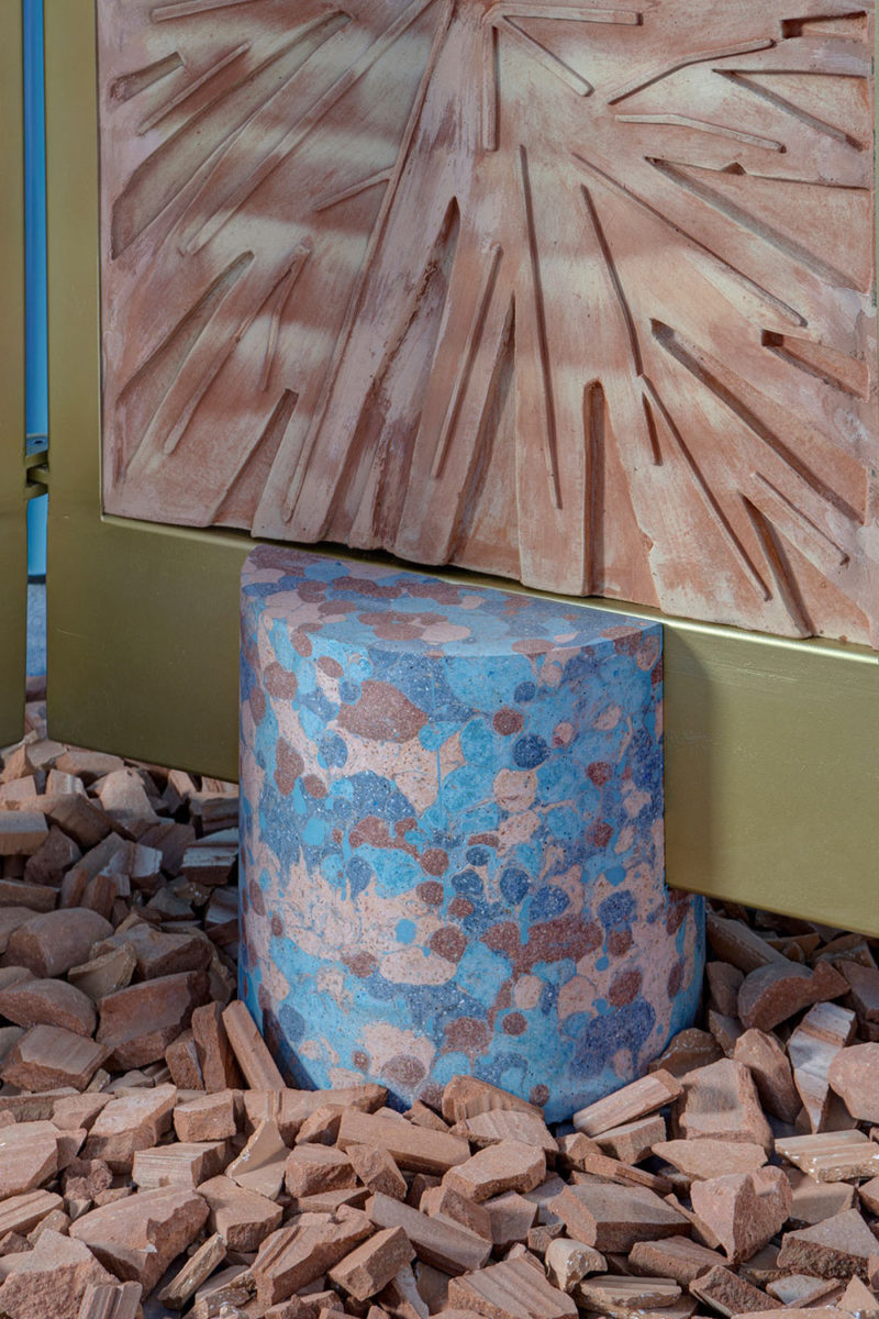 Mask，land，Terracotta，clay，