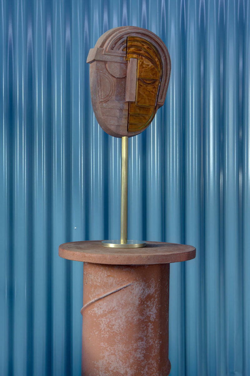 Mask，land，Terracotta，clay，