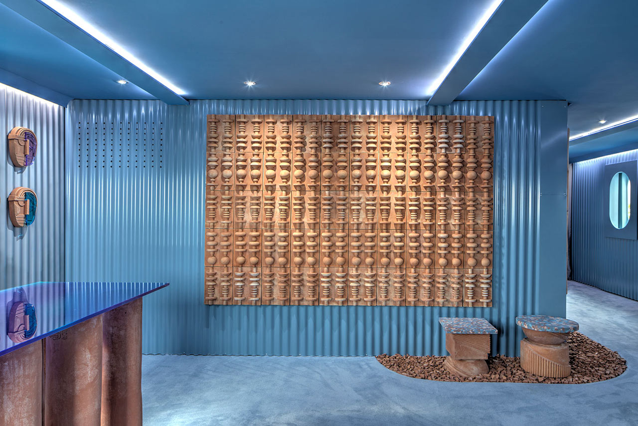 Mask，land，Terracotta，clay，