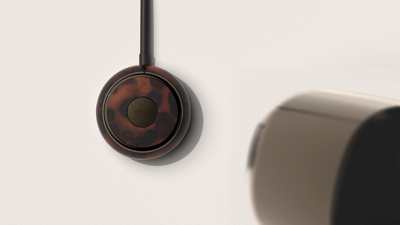 sh:ne，lighting，Night light，time，alarm clock，Andrew Ferrier，