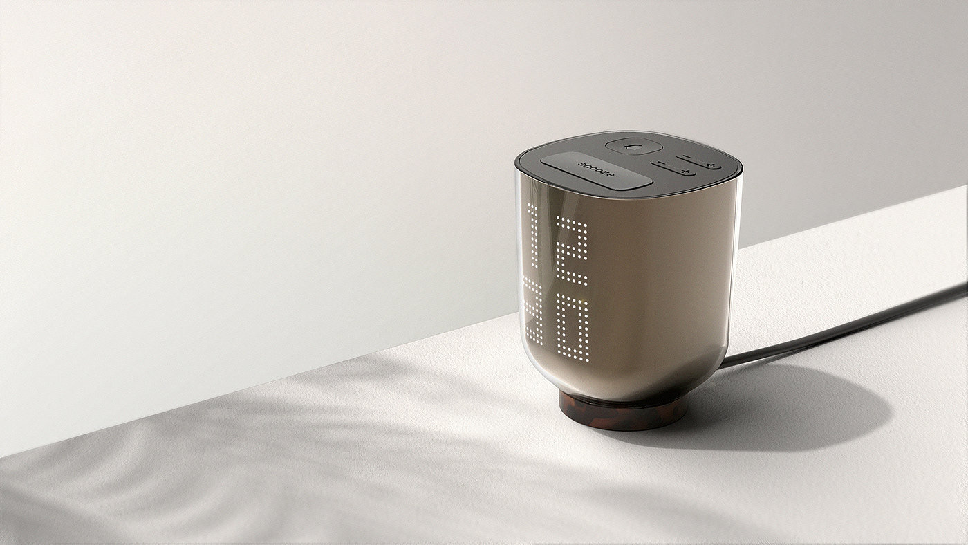 sh:ne，lighting，Night light，time，alarm clock，Andrew Ferrier，