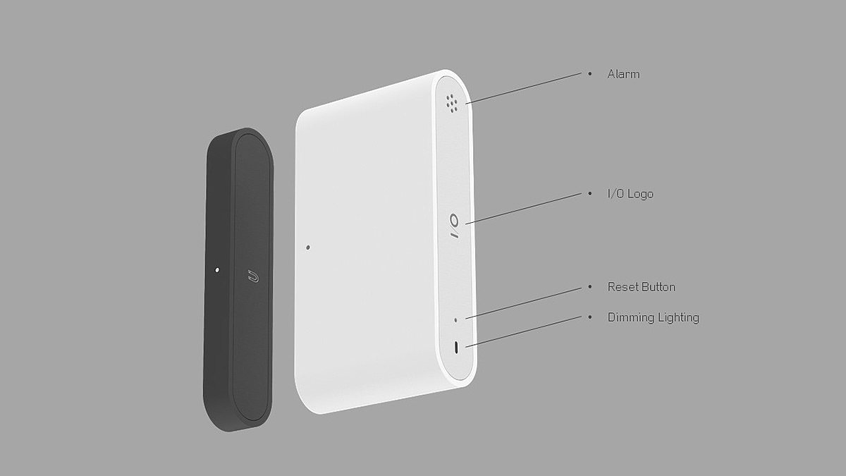 product design，industrial design，Intelligent lock，Magnetic attraction，lock，