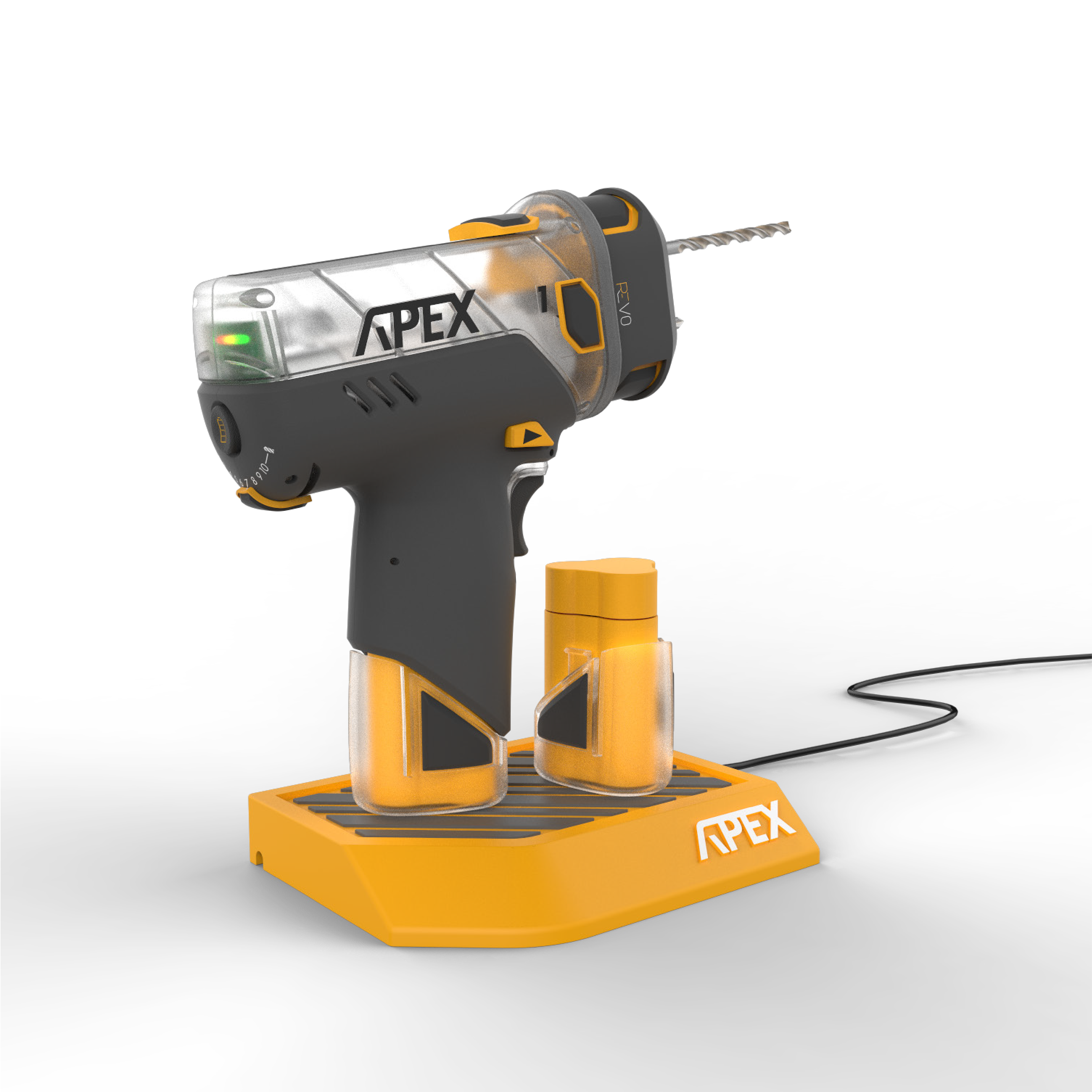 product design，industrial design，Easy to use，Electric drill，
