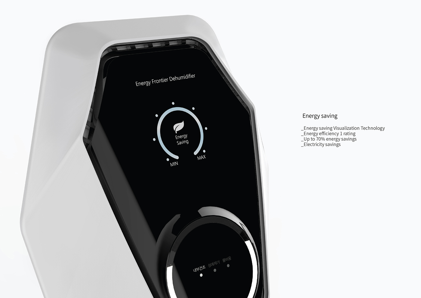 Hanging type，Appearance design from cicada，Simplicity，Touch screen design，