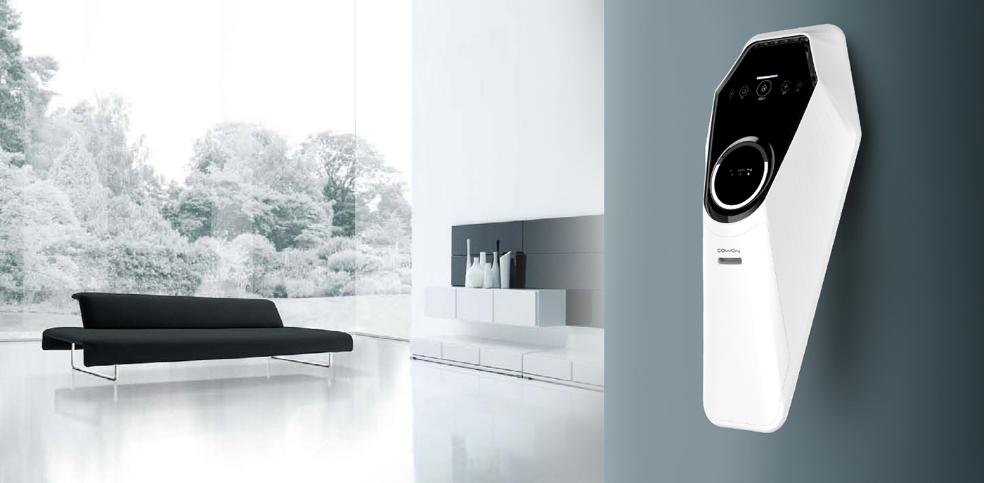 Hanging type，Appearance design from cicada，Simplicity，Touch screen design，