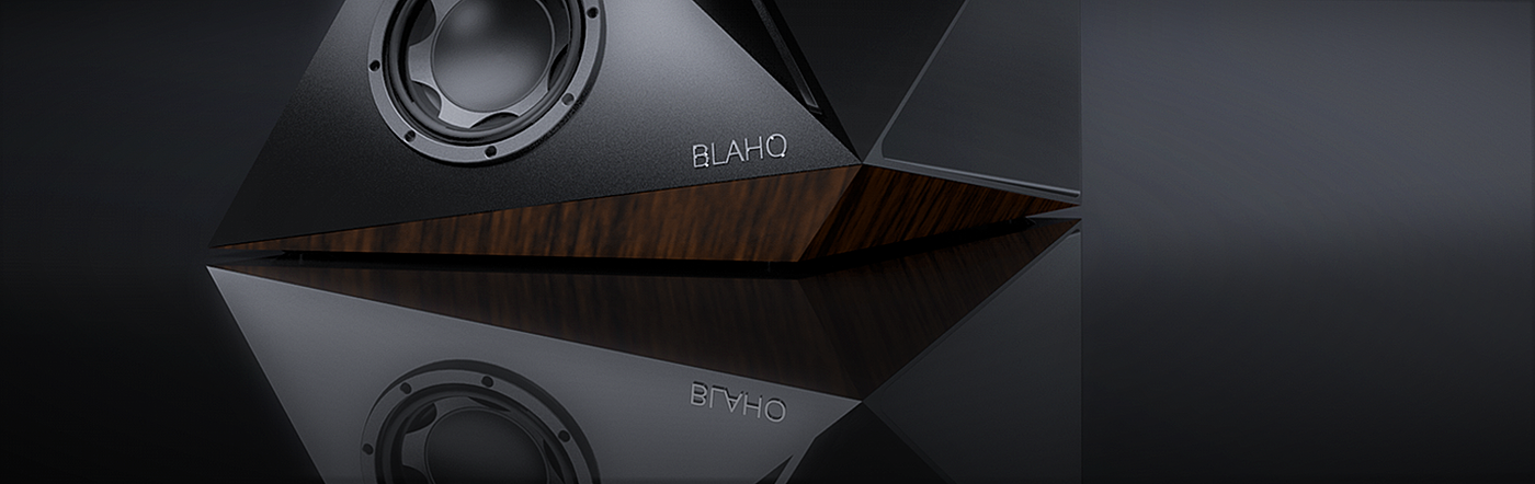 BLAHO Speaker，黑色，音响，