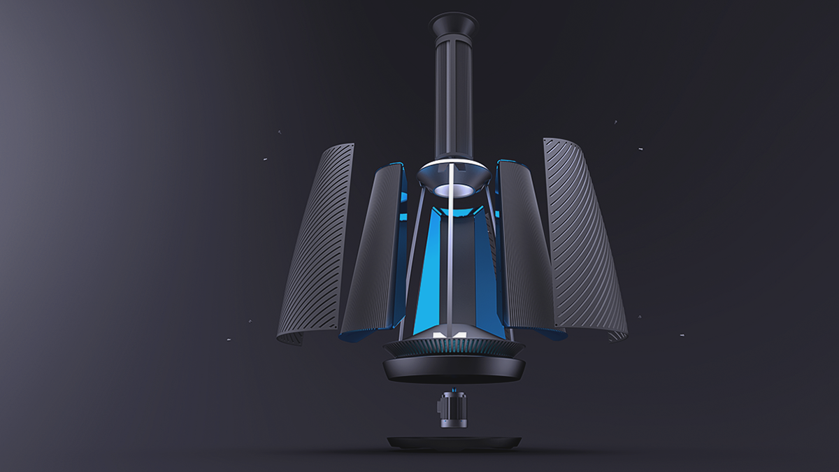 air cleaner，black，Air cleaner，