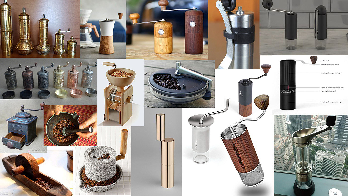 咖啡研磨机，磨粉机，工业设计，产品设计，