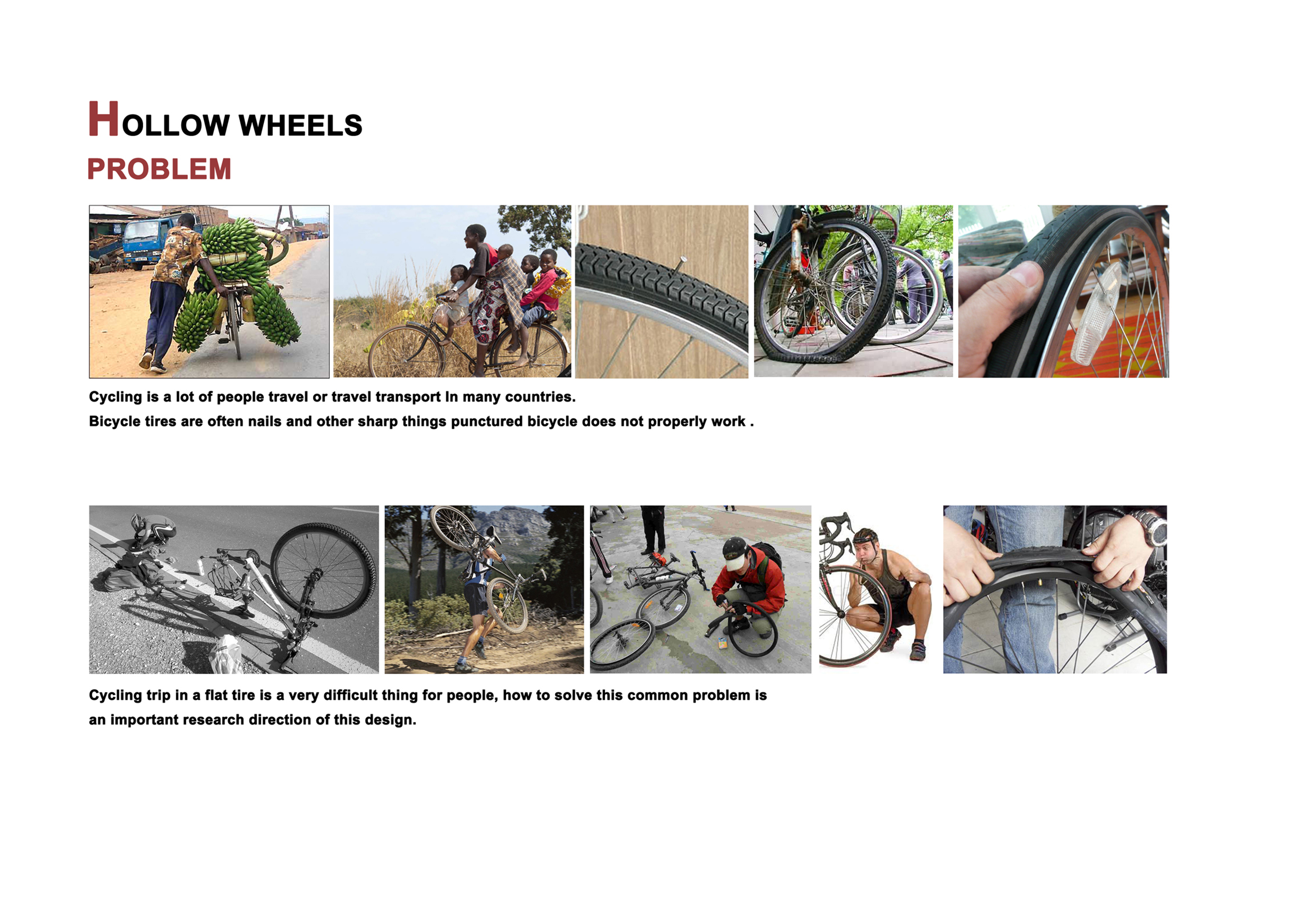 No inflation，Mountain bike，tyre，idea，