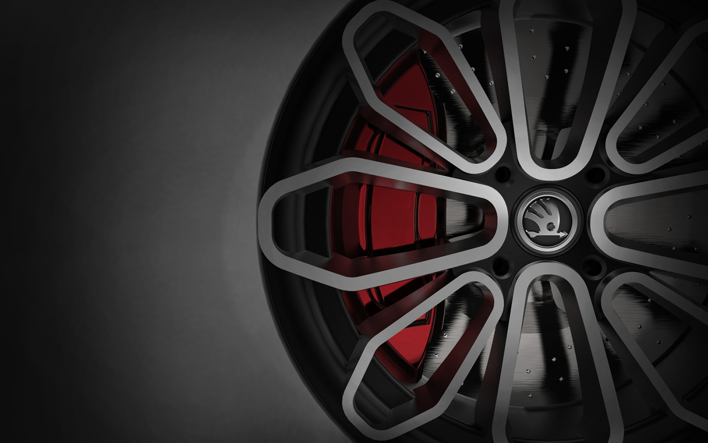 alloy，wheel，Star anise，bionics，industrial design，product design，