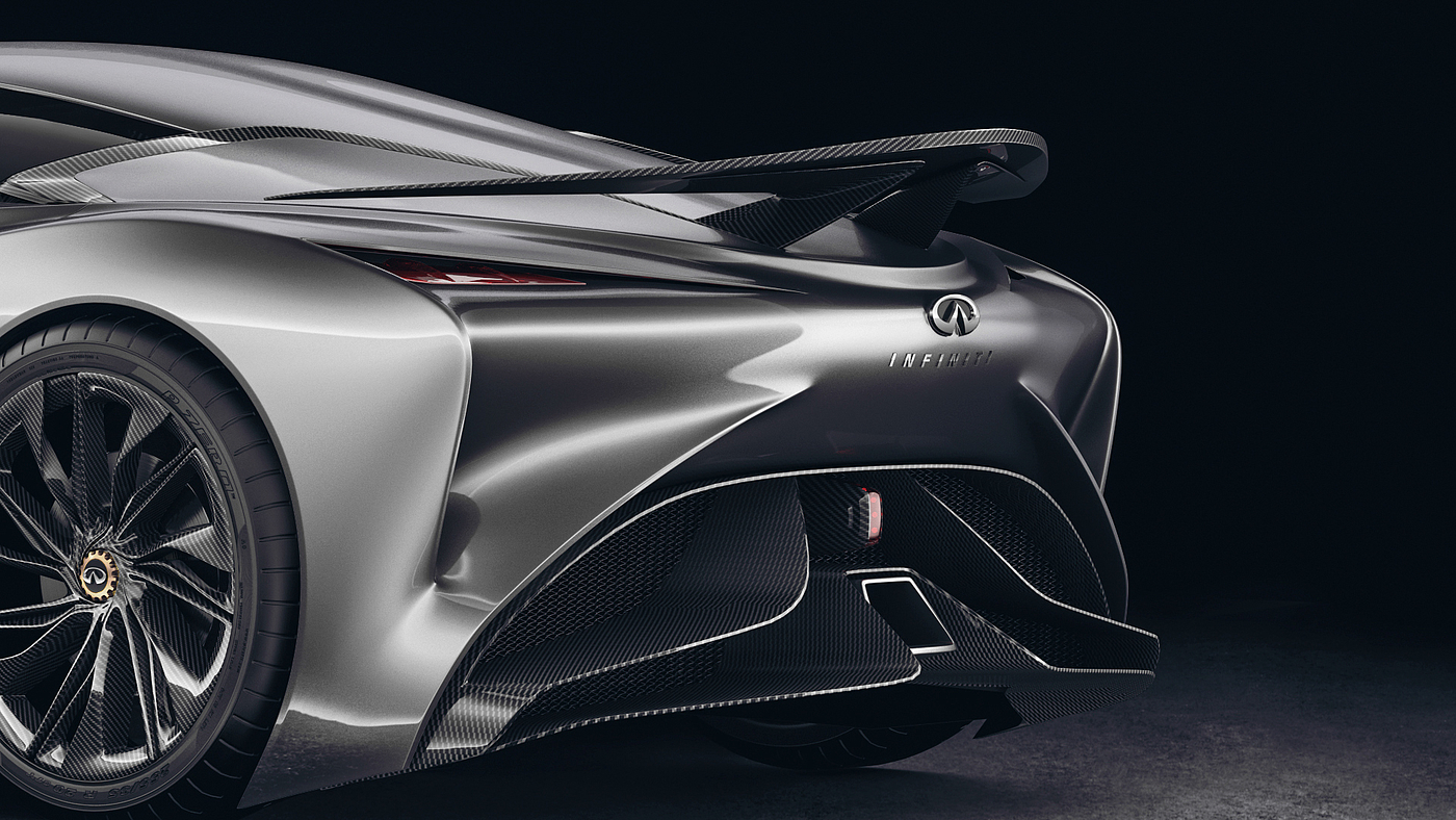black，Automobile design，infiniti，