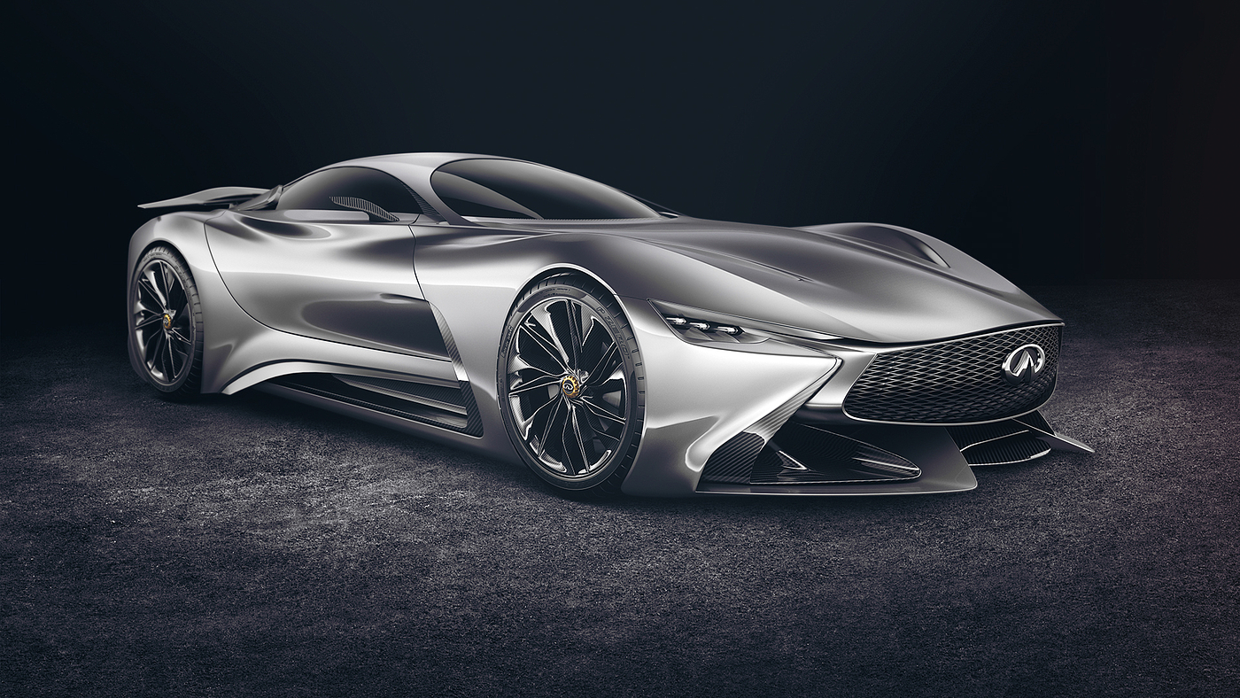 black，Automobile design，infiniti，