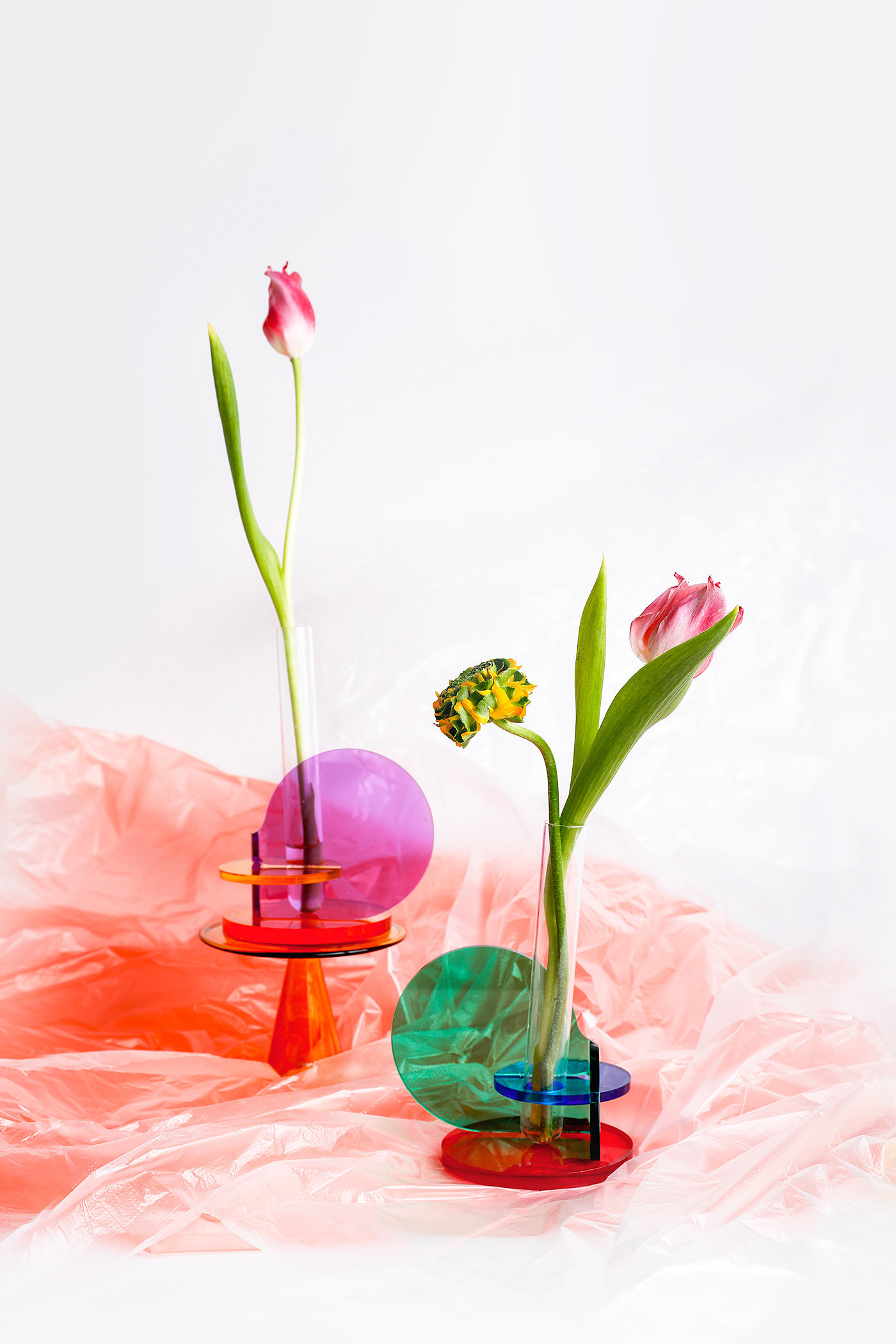 Prism，Merge，vase，