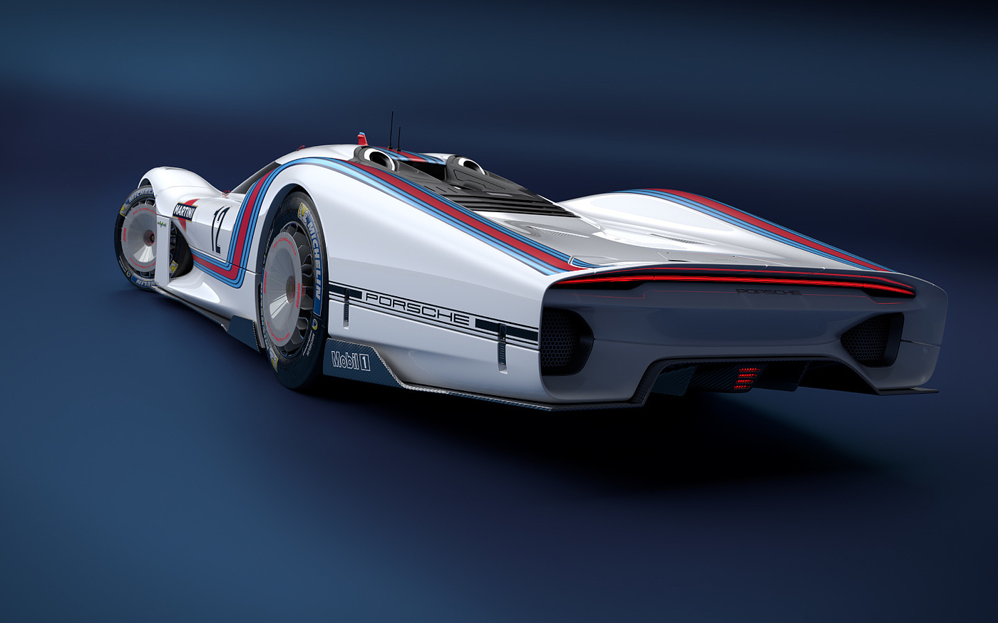 white，Automobile design，PORSCHE 908-04，