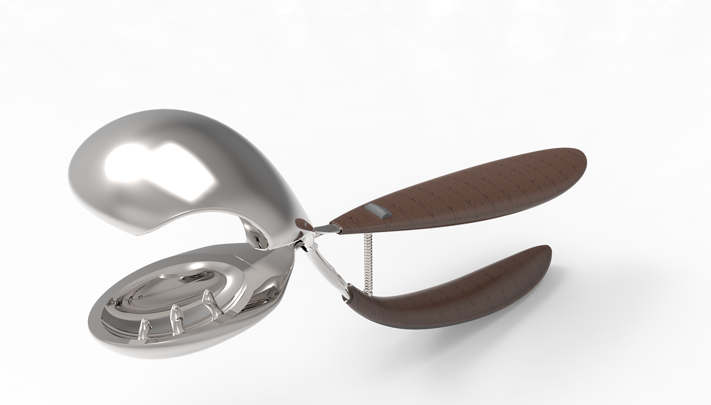 Ergonomics，tool，Walnut clip，