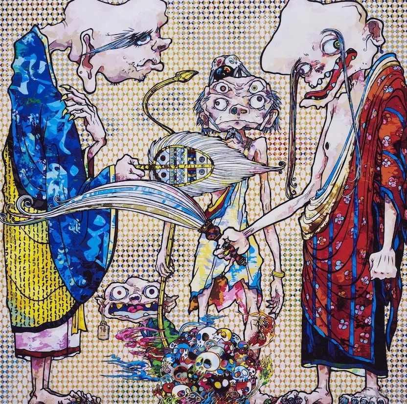 Yayoi Kusama ，Pop，wizard，Andy Warhol.，Murakami Takashi，