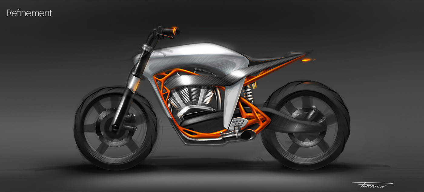 Patrick Rabelo，motorcycle，Harley Davidson，